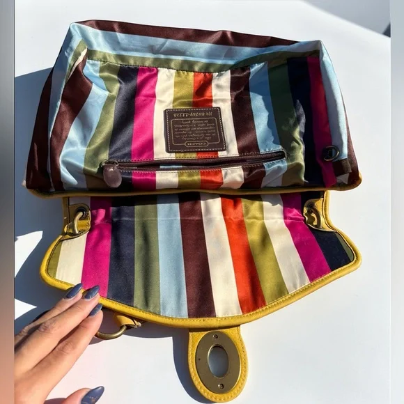 ❌SOLD❌Coach Legacy Leigh 11128 66th Anniversary Vachetta Leather Turnlock - Picture 2 of 16